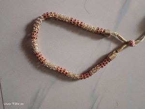 Beaded Ethnic Waist Chain with Tassels