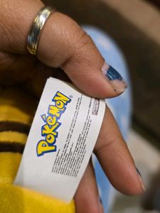 Pikachu Plush Bag tag