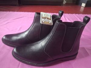 Classic Black Leather Chelsea Boots