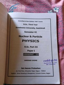 Nuclear &amp; Particle Physics Book