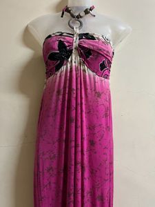Pintrest Free Size Sexy Goa Wear Long One Piece