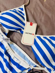 Striped Bikini Set