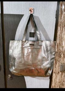Chic Metallic Tote Bag