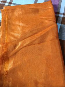 Pink nd orange plane Dress Material
