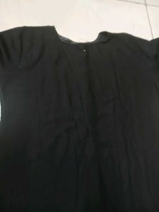 Elegant Black Abaya Gown