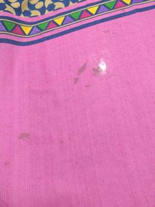 Vibrant Printed Saree