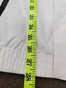 Men's White Hooded Jacket