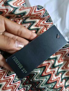 Boho Zigzag Print tie Top