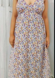 Halter Neck Maxi Dress