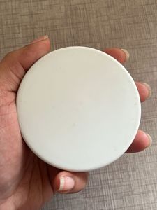 Set of White Round Storage Containers