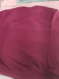 Maroon "No Fuss" Sweatshirt