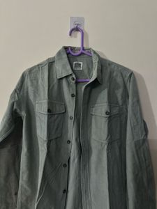 Stylish Oversized Green Shirt