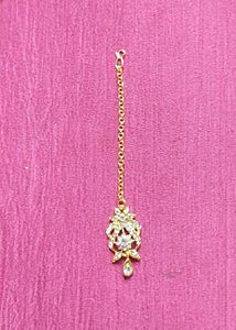 Gold-tone Necklace with matching Earringsnamd mang
