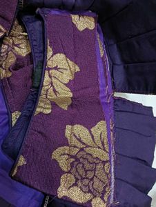 Floral Purple Blouse