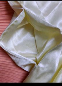 (Wink) Emerald Satin Nighty with Robe