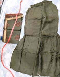 fresh dress banarasi plazzo suit dupatta