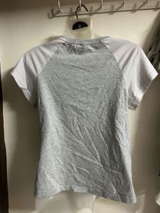 Women's Grey Graphic T-Shirt