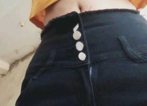 Stylish High-Waisted Black Jeans