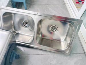 Double Stainless Steel Kitchen Sink