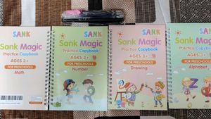 SANK Magic Preschool Practice Copybook Set