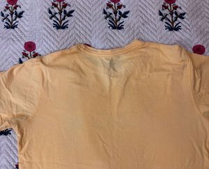 Yellow Cotton T-Shirt