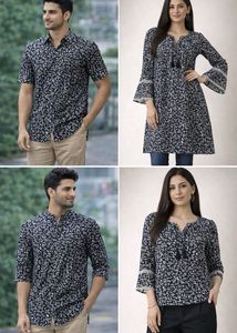 Smart and Vibrant Unisex Unstiched Fabric Style 2