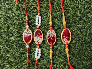 Handmade resin Rakhi &amp; bangles