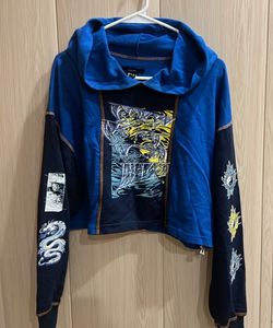 Forever21 Graphic Print Hoodie