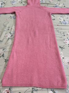 Pink Sweater Dress