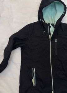 Stylish Black Hooded Jacket