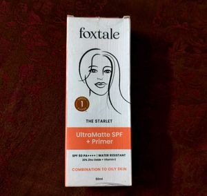 Foxtale UltraMatte SPF + Primer