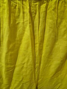 🇮🇳Freedom Sale🇮🇳Yellow Tiered Palazzo Pants