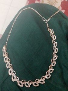 neckless. with earrings...