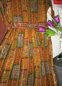 Elegant Printed Maxi Dress