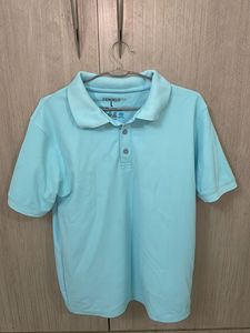 Light Blue Men's Polo Shirt