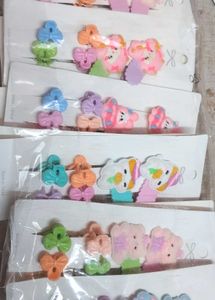 Cute Cartoon Hair Clips Set