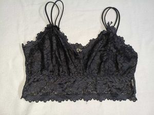 Lace Bralette - Black