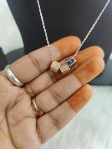 92.5 Sterling Silver Light Weight Necklace