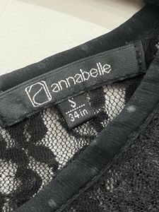 Elegant Black Lace Top