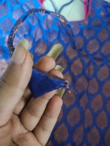Long Blouse Without Padding And Embroidery