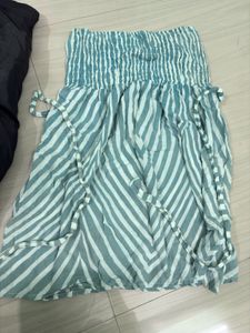 Striped Mini tube dress