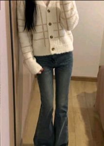 ִֶָ🪽་༘Cozy Plaid Cardigan🍒