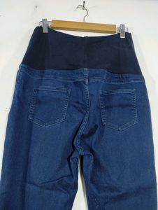 Bella Mama Blue Ankle Length High Rise Jean (Women)