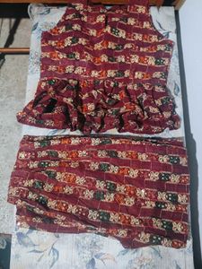 Embroidered co-ord Set