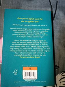 30 Days Better To English Book