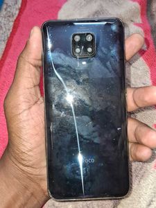 Used Smartphone with [ cracked screen ]