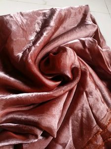 8 MTRS Trending luxurious fandi satin silk fabric