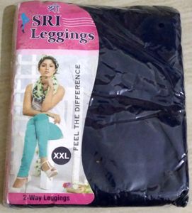 Comfortable navy blue Cotton Leggings