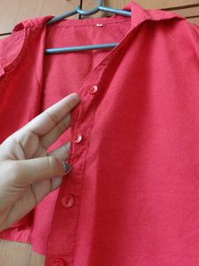 Light red formal shrug for women