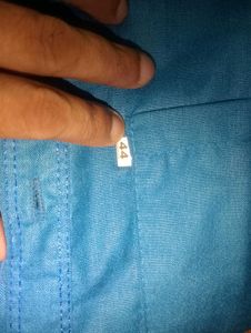 Men's Blue Cotton Shirt